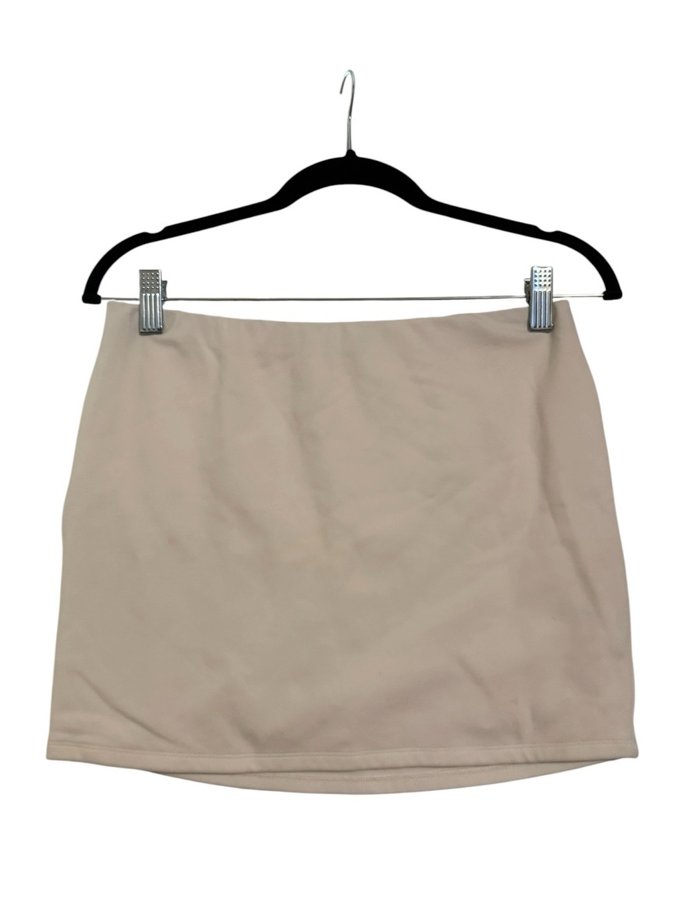 Lovers and Friends Beige Stretch Bodycon Mini Skirt Size Small